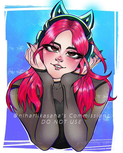 Commission work for @/Coravel o twitter