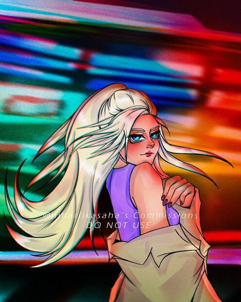 Commission work for@/Lesserdaemon on twitter